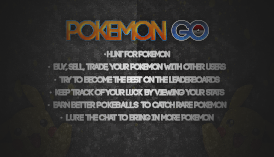 Play our custom Pokemon Go (PGO) game.
